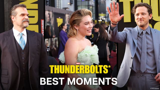 Best Red Carpet Moments | Marvel Studios' Thunderbolts* 